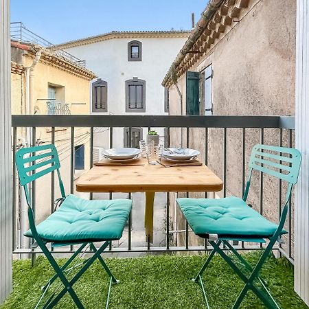 Maison Charmante Clim Et Balcon En Centre Ville Marseillan (Herault) Exterior photo