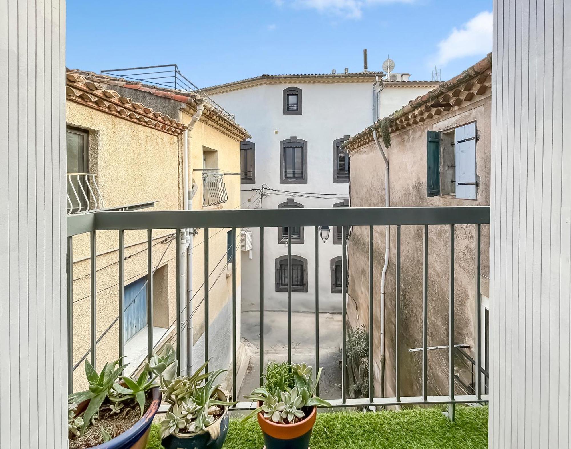 Maison Charmante Clim Et Balcon En Centre Ville Marseillan (Herault) Exterior photo